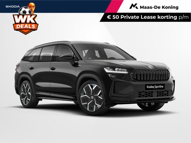 Skoda Kodiaq siness 1.5 TSI PHEV 150 kW / 204 PK | Elektrisch glazen schuif-/kanteldak | Comfort pakket | Trekhaak wegklapbaar | 4000,- inruilvoordeel!!