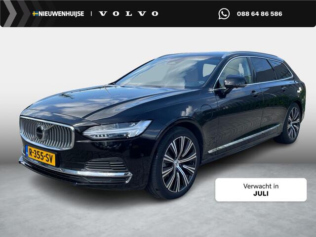 Volvo V90 ug-in Hybrid AWD Ultimate Bright | PHEV | 360 Graden Camera | Stoelventilatie | Stoelverwarming | Nappaleder | Panoramadak | Cruise Control Adaptief | BLIS | Navigatie | Apple Carplay | Android Auto | Elektrische Achterklep | Elektrisch Verstelba