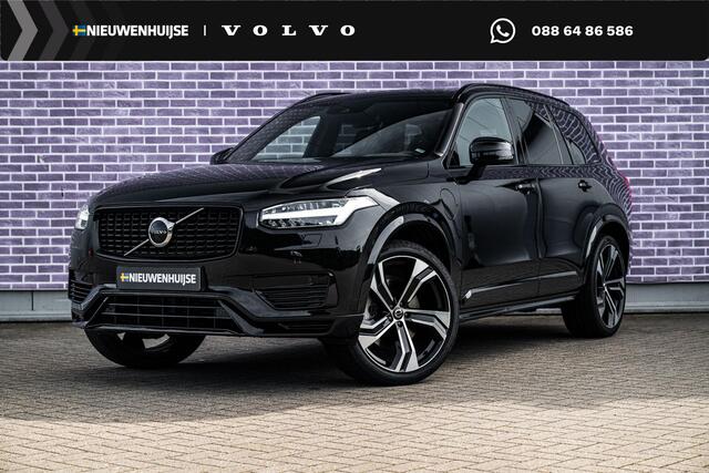 Volvo XC90 harge AWD R-Design | Long range | Trekhaak | Luchtvering | Harman & Kardon | Panorama dak | Stoel/stuurverwarming | 22" | Adaptieve cruise control |