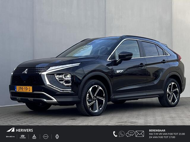 Mitsubishi Eclipse ense+ / Fabrieksgarantie Tot 06-2027 / 1.500 kg trekgewicht / Elektrische bestuurdersstoel / Navigatie / Stoelverwarming / Apple Carplay/Android Auto / 18" LM wielen /