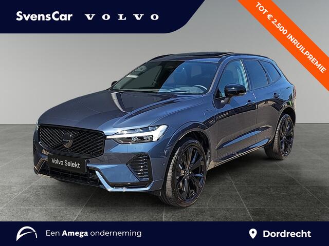 Volvo XC60 g-in hybrid AWD Ultra Black Edition | Elektrisch glazen panorama-dak | 360 graden camera | Head-up display