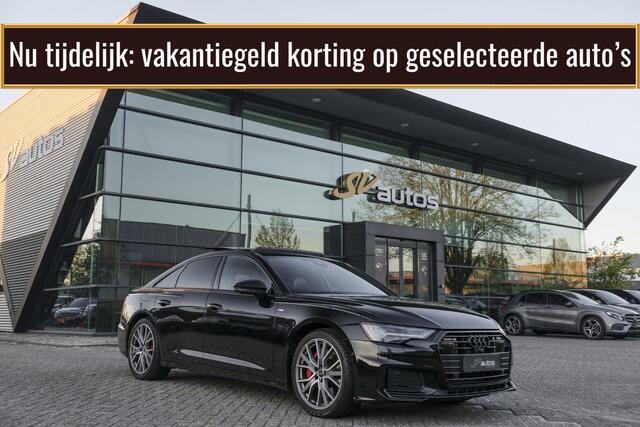 Audi A6 ne 55 TFSIe Competion 367pk Quattro Panoramadak 4-wielbesturing Nachtzicht B&O audio Matrix Trekhaak elektrisch