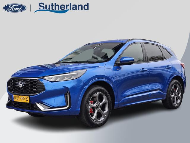 Ford Kuga ST-Line X | Orig. NL Auto | Desert Island Blue | Winterpack | elektrische bedienbare achterklep | Full led | Adaptive cruise | Automatisch inparkeren etc.