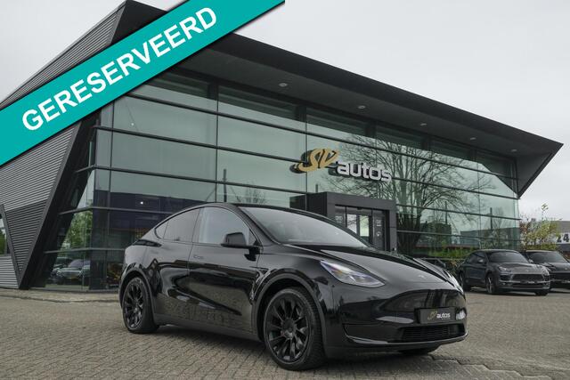 Tesla Model Y D RYZEN Autopilot *BTW* *SOH 93%* 1e eigenaar Black Edition NLauto 20" LMV