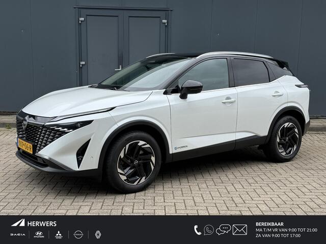 Nissan Qashqai Connecta / Facelift Model / Rondomzicht camera / Apple Carplay Android Auto / Draadloze telefoon lader / Adaptief cruise control / Climate control / Keyless Entry/Start / Parkeersensoren voor en achter /
