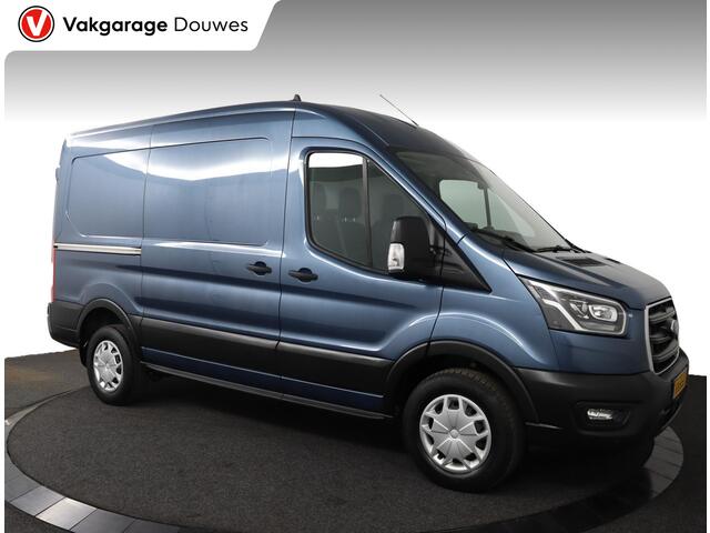 Ford Transit L2H2 Trend | NAP | Automaat | 1e eigenaar | 3zits | Bi-Xenon | Carplay | Camera | 360° sensoren | Dubbele schuifdeur! | Blind spot
