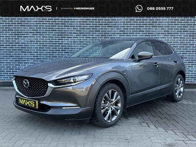Mazda CX-30 tiv-X M Hybrid Luxury | Head-up Display | Elektrische Achterklep | Lederen Bekleding | Navigatie | Cruise Control Adaptief | Stoelverwarming | Achteruitrijcamera | Parkeersensoren