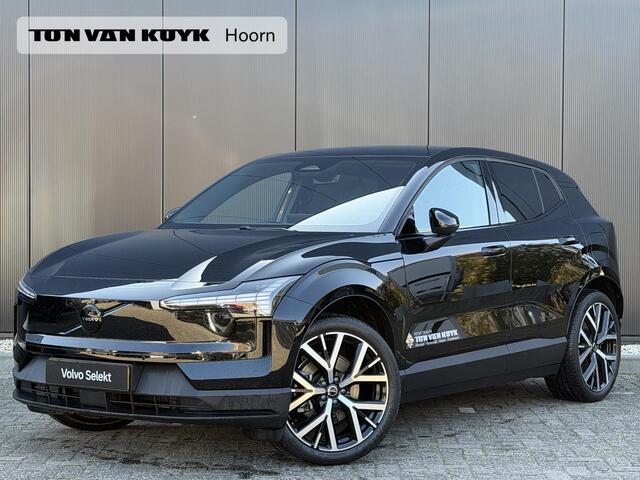 Volvo EX30 or Ext Range Plus Black Ed Europa 69 kWh Elek. stoelen / 20 inch / Camera / Elek. achterklep / Stoel, stuur verwarming /