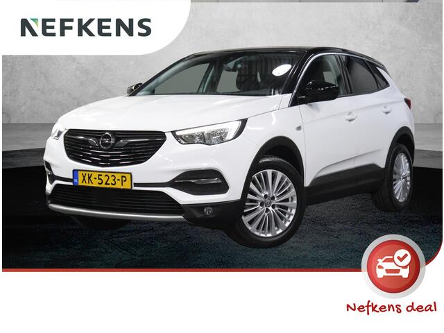 Opel Grandland X | 1ste eigenaar | AppleCarPlay/AndroidAuto | Winterpakket | Camera | Cruise Control | Climate Control | Electrische klep | Dodehoekdetectie | AUTOMAAT | Navigatie | Stoel/StuurVerwarming | Isofix | Privacy Glass |