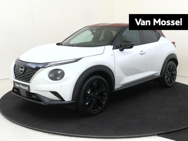 Nissan Juke Red-Line Edition 143PK | Limited Edition 1 of 25 | Rode Details | BOSE Audio | Adaptieve Cruise Control | 360 Camera | Stoel,- Stuur en Voorruitverwarming | 19'' Inch Zwarte Velgen | Zwart Leder Interieur | Apple CarPlay & Android Auto
