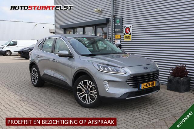 Ford Kuga Titanium 1e Eigenaar | Volledig Onderh | BTW | NAP | SOH91% | Trekhaak | 2 Kabels | Carplay | Navi | Cruise | DAB | Keyless | Bots | PDC