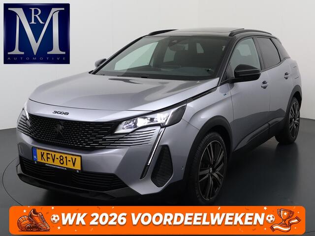 Peugeot 3008 25 GT Pack Business VAN: 27.900,- VOOR: 24.877,- UW WKVOORDEEL: 3.023,- | BOMVOL!! | PANO | ELEK. ACHTERKLEP | STOELVERWARMING | APPLECARPLAY | RIJKLAAR MET 12 MND BOVAG GARANTIE | ACHTERUITRIJ CAMERA | ADAP. CRUISE | DODE HOEK |