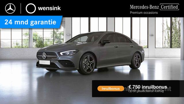 Mercedes-Benz CLA-Klasse anoramadak | Lederen bekleding | Widescreen | Sfeerverlichting | Stoelverwarming |