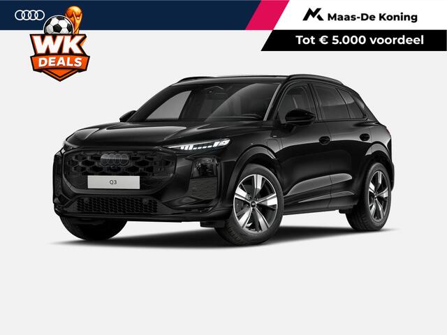 Audi Q3 kW e-hybrid S edition 272 PK · Tech plus · Trekhaak Elek. wegklapbaar · Glazen panoramadak
