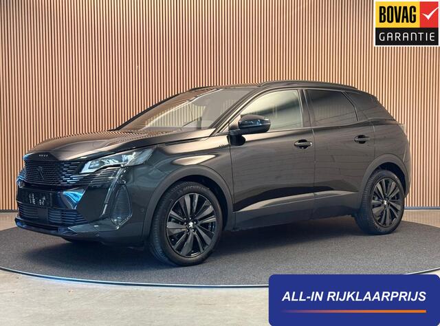 Peugeot 3008 130PK Aut. GT Black Pakket | Navi | Camera | LED | Trekhaak | 19 inch | Incl. garantie