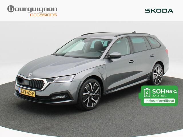 Skoda Octavia iV PHEV 218 Pk Sportline Business | Camera | Stoel/Stuur verwarming | Climatronic | Cruise Control | Navigatie | CarPlay | 18 Inch | 94.711 Km !!