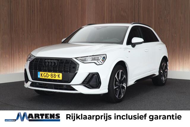 Audi Q3 e 245pk S edition 360Camera Leder Keyless Stoelverwarming Navigatie 2x S-Line