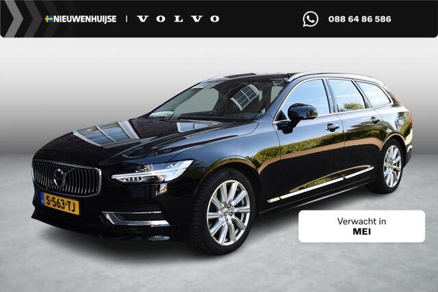 Volvo V90 scription | Trekhaak | Achteruitrijcamera | Parkeersensoren | Elektrische Achterklep | Navigatie | Verwarmde Voorruit | Lederen Bekleding | Stoelverwarming | Cruise Control Adaptief