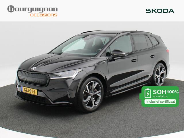 Skoda Enyaq iV 86 Pk | Stoel/Stuur Verwarming | Trekhaak | Camera | Adaptive Cruise | CarPlay | Navigatie | Matrix Led | 20 Inch | 37.475 Km !!