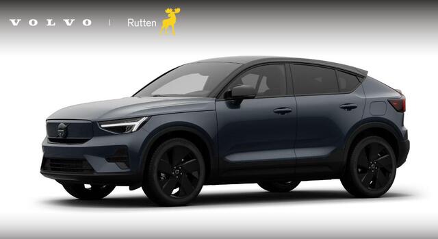 Volvo EC40 or Extended Range Ultra Europa Black Edition 82kWh / Panoramadak / 360 Camera / Extra getint glas / 20'' Velgen / MicrTech/Nubuck bekleding