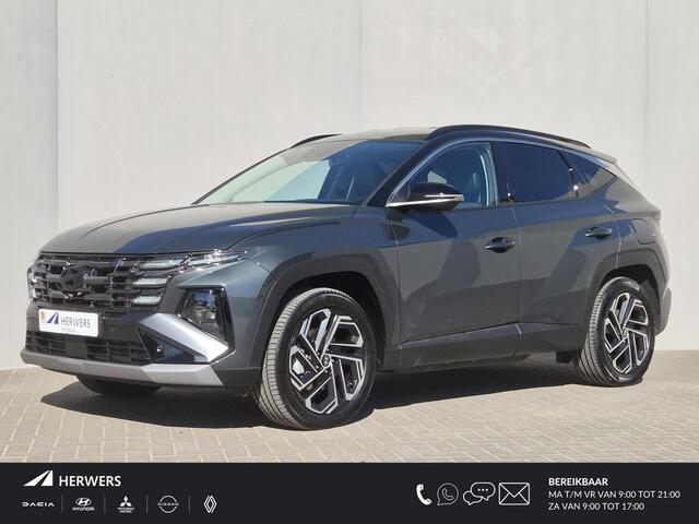Hyundai Tucson Comfort Smart / Facelift Model / Dealer onderhouden / Fabrieksgarantie tot 09-2029 / Head Up Display / Trekgewicht 1210 kg / Elektrische achterklep / Achteruitrijcamera / Draadloze telefoon lader / Apple Carplay Android Auto / Stuur- & Stoe