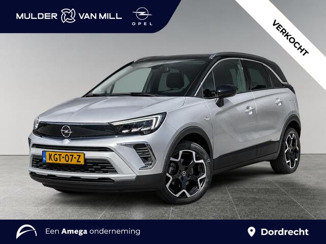 Opel Crossland urbo 110pk | 180° CAMERA+SENSOREN | ALCANTARA/LEDER | AGR-STOELEN | NAVI | DAB+ | ISOFIX | FULL LED | LAGE KM | TWO-TONE | KEYLESS |