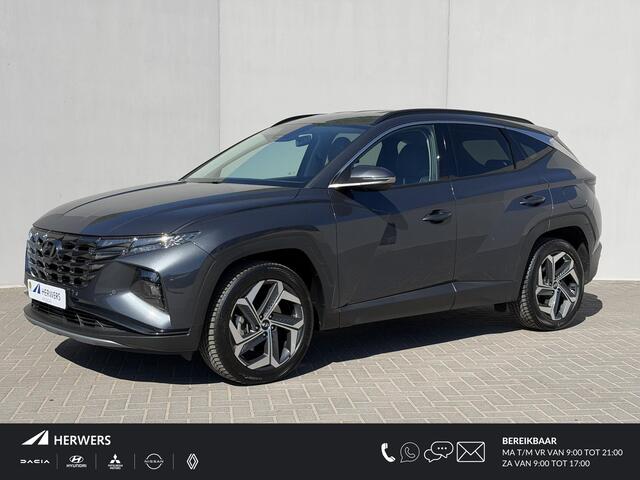 Hyundai Tucson Comfort / Fabrieksgarantie tot 4-2028 / 1650 KG Trekvermogen / 8 jaar hybride batterij garantie / Navigatie / Elektr. Stoelen / Stoelverwarming / Lederen Bekleding / Camera / Krell Audio / Apple Carplay & Android Auto /