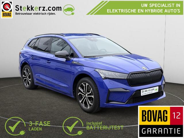 Skoda Enyaq iV All-in prijs incl. 12 mnd BOVAG | SOH 95% | Zeer complete uitrusting