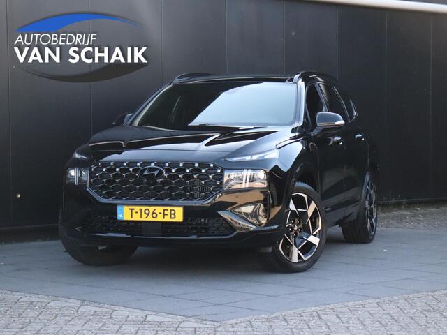 Hyundai Santa Fe remium Plus Sky 7p. | SOH 97.7% | LEDER | MEMORY | HEAD-UP | PANO-DAK | TREKHAAK | KRELL AUDIO | STOELVERK. | 360° CAMERA | STOEL/STUURVERW. | ADAPT. CRUISE |
