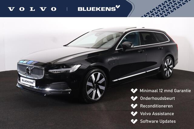 Volvo V90 ge AWD Plus Bright -  Luchtvering - Panorama/schuifdak - IntelliSafe Assist & Surround - 360º Camera - Harman/Kardon audio - Adaptieve LED koplampen - Verwarmde voorstoelen, stuur & achterbank - Parkeersensoren voor & achter - Elektr. bedienb. vo