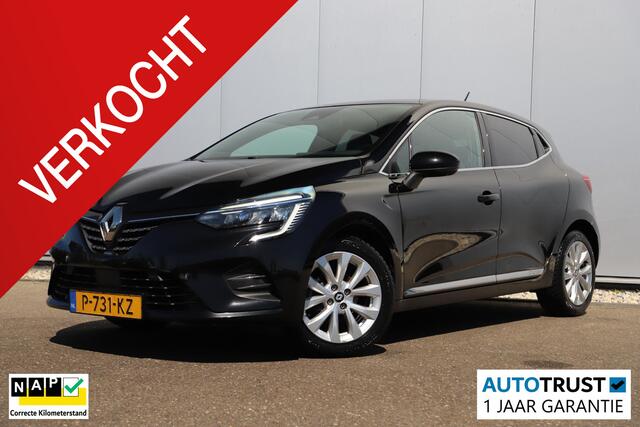 Renault Clio ns Groot Navigatie 16 inch LMV Half Leder Sfeerverlichting Navigatie Achteruitrijcamera Carplay Clima Cruise Control