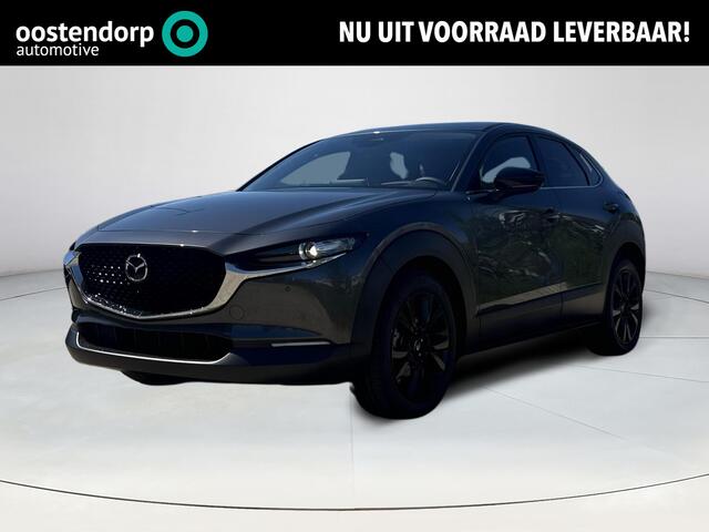 Mazda CX-30 tiv-X M Hybrid Homura | Dodehoeksensoren | Draadloze Applecarplay en Android Auto | Adaptieve Cruise Control | Automaat |  18inch zwarte velgen | Achteruitrijcamera | Elektrische achterklep |