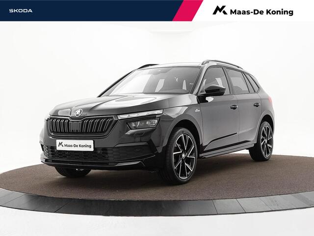 Skoda Kamiq pk DSG Monte Carlo · Panoramadak · Camera · Inklap. Trekhaak · Keyless · Stoelverwarming · ACC · Apple/Android Car Play ·