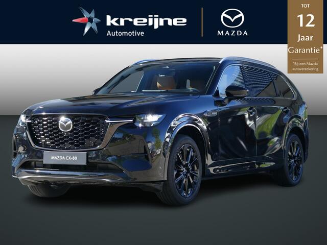 Mazda CX-80 tiv PHEV Homura Plus 6p. | Tan Captain Seats | FULL OPTION | VOORRAAD | RIJKLAARPRIJS!