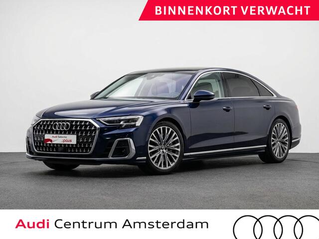 Audi A8 e quattro Lang 462pk | Panoramadak | Ventilatie + massage voor en achter | HUD | Luchtvering |