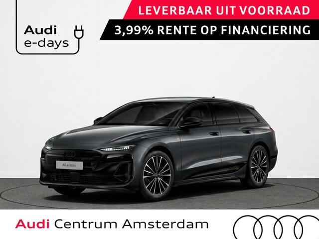 Audi A6 tron S edition 83 kWh 286 pk | Sportstoel leder zwart | Trekhaak, elektr. wegklapbaar | Optiekpakket zwart-glanzend | Privacy glas |