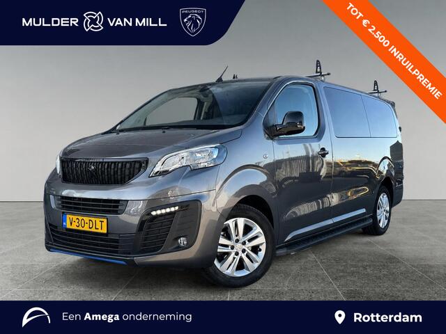 Peugeot Expert t 2.0 BlueHDi 180pk EAT8 | GLASS LOOK | OMVORMER | LEDER | BETIMMERING | ADAPTIVE CRUISE | NAVI | 180° CAMERA | SPOILER | 3-ZITS |
