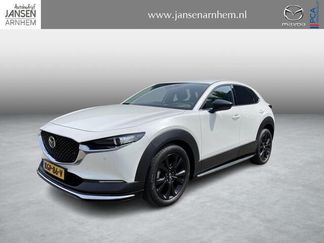 Mazda CX-30 tiv-X 180 M Hybrid Homura , Aero Pakket, Adap.Cruise, Camera, Navi, Clima, Apple Carplay, Android Auto, Stoelverwarming, LMV 18 Inch, PDC, LKA