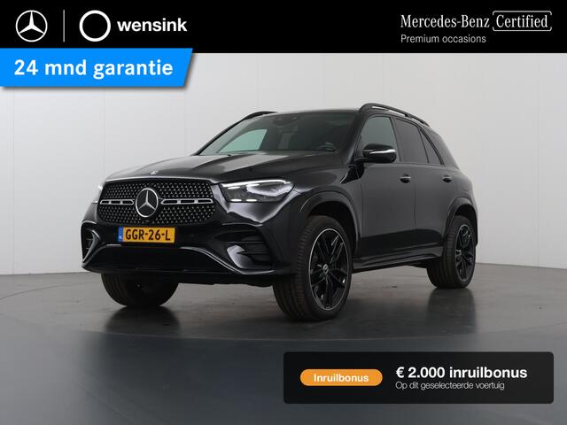 Mercedes-Benz GLE-Klasse emium Plus | Night | Panoramadak | Luchtvering | Trekhaak | Burmester | Memory | 360 graden camera | Keyless | Rijassistentiepakket Plus | Leder |