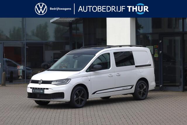 Volkswagen CADDY MAXI ide Limited Edition 115PK / 85kW DSG, Achteruitrijcamera (rear view), digital cockpit pro, climatronic, parkeersensoren voor en achter (pdc), DAB+, in hoogte verstelbare voorstoelen, cruise control, keyless start, LED verlichting, ele