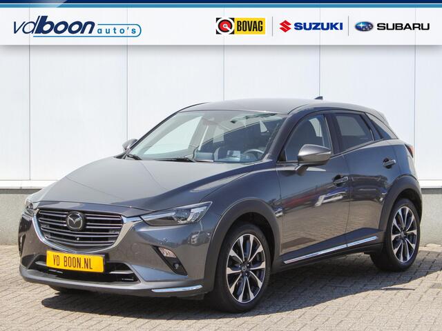 Mazda CX-3 iv-G 120 GT-M Automaat | Leder| Head-Up | Navi | Camera