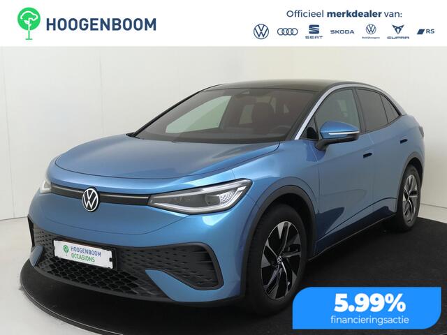 Volkswagen ID.5 kWh | Keyless | LED matrix verlichting | Parkeerassistent | Adaptieve cruise control | Achteruitrijcamera | Stoel- en stuurwielverwarming | Elektrisch verstelbare voorstoelen met geheugenfunctie |