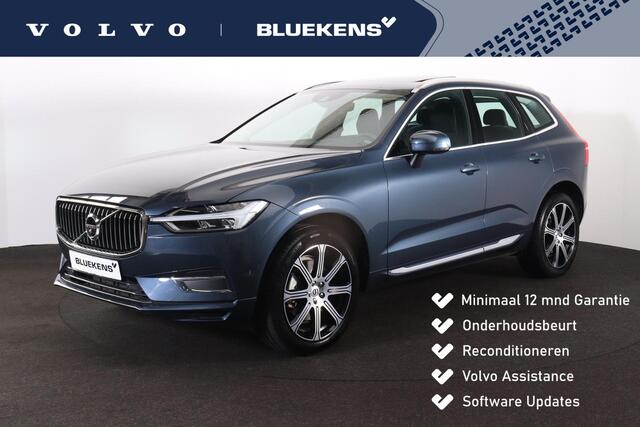 Volvo XC60 tion - Intellisafe Assist / Surround - Panoramisch schuif-/kanteldak - Parkeersensoren v/a - Parkeercamera achter - Lederen bekleding - Contourstoelen - Verwarmbare voorstoelen - Verwarmbare voorruit - 20' LMV