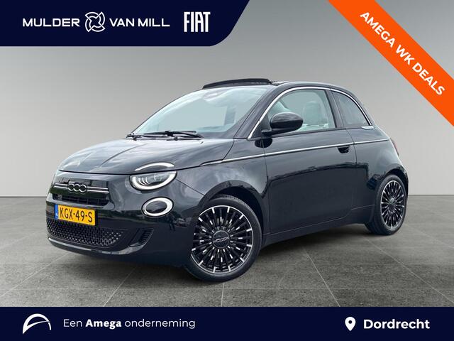 Fiat 500C 1.0 Hybrid 65pk | CLIMA | CAMERA | APPLE CARPLAY / ANDROID AUTO | STOELVERW. |