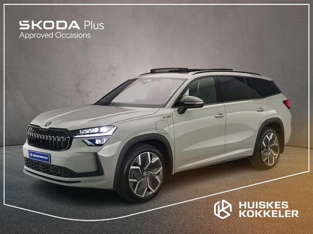 Skoda Kodiaq siness 1.5 TSI PHEV 204pk DSG Automaat Trekhaak, Panoramadak, Adaptive cruise control, Achteruitrijcamera, LED matrix koplampen