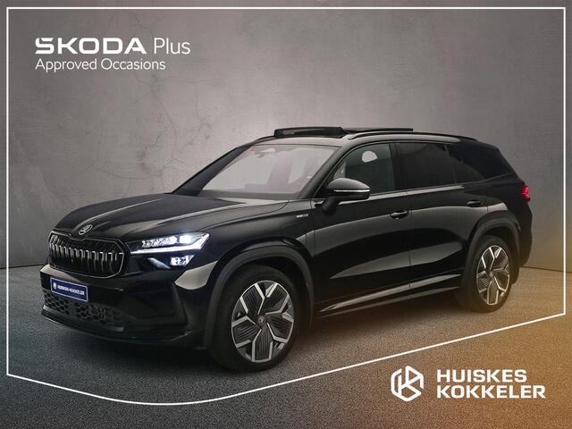 Skoda Kodiaq siness 1.5 TSI PHEV 204pk DSG Automaat Trekhaak, Panoramadak, Adaptive cruise control, LED matrix koplampen, Elektrische achterklep