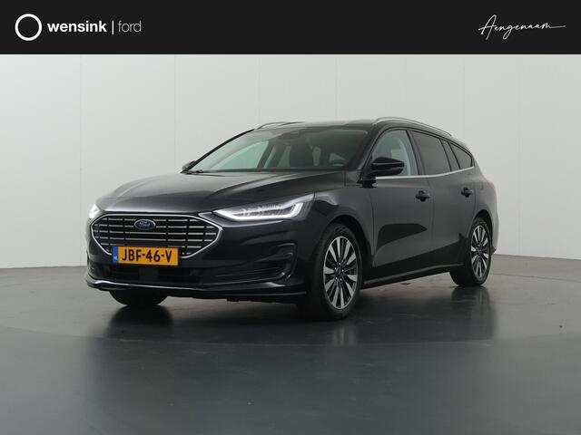 Ford Focus EcoBoost Hybrid Titanium X | Winterpakket | AGR Stoelen | B&O | Cruise Control Adaptief | 17" Lichtmetalen Velgen |