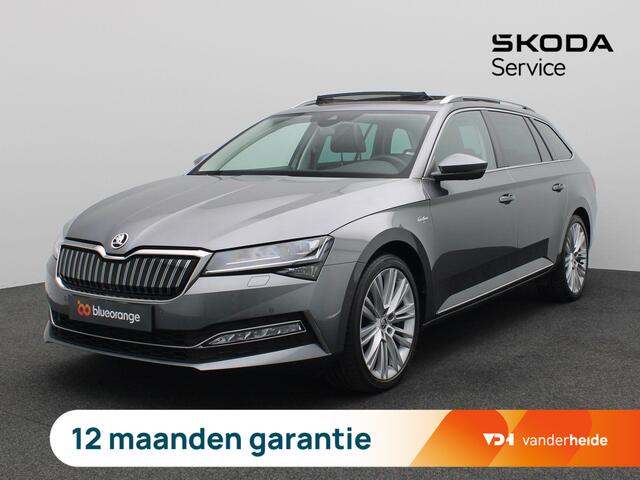 Skoda Superb I iV Laurin & Klement 218PK DSG SOH 92,8%, Panoramadak, Trekhaak, Canton Audio, Keyless, Side Assist, Stuur-Stoelverwarming, Stoelventilatie, Elektr. Achterklep, 360gr. Camera, 19" LM Velgen