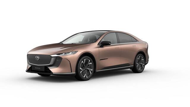 Mazda 6 mi Business Edition 68.8 kWh / Melting Copper / Zwart kunstleder