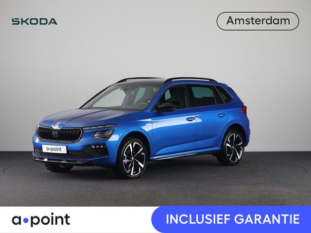 Skoda Kamiq te Carlo 115 pk | Verlengde garantie | Navigatie via App | Panoramadak | Parkeersensoren | Achteruitrijcamera | Adaptieve cruise controle